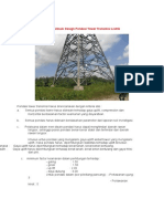 Kriteria Umum Design Pondasi Tower Transmisi Listrik