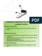 Sop Penebuk Lubang