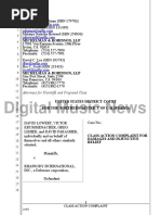 Rhapsody Class Action Filing (DMN)