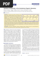 Synthesis of Ibuprofen