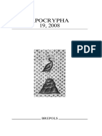 Apocrypha 19, 2008 PDF