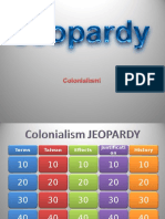 Colonialism Jeopardy