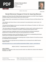 Download Borsak Welcomes Changes to Forms for Acquiring Silencers by Shooters Fishers and Farmers Party SN303086568 doc pdf