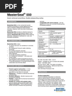 MasterSeal 550