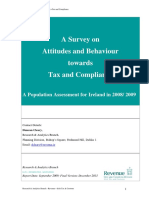 Survey Attitudes Behaviours Dec2013