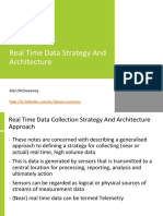 Real Time Data Strategy and Architecture