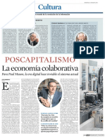 Postcapitalismo. La Economía Colaborativa