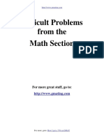 61259704 GMAT Tough Quants Problems