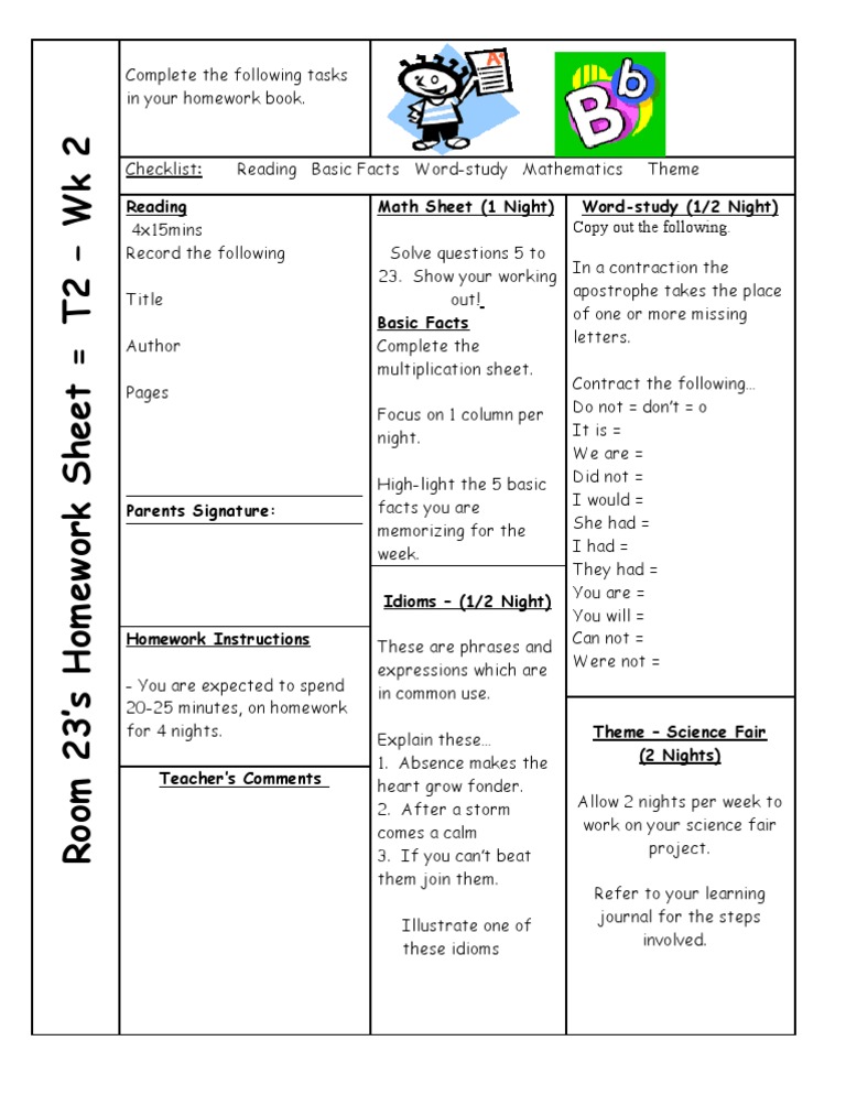 Homework - Term 2 Week 2 | PDF | Education Theory | Educational Psychology