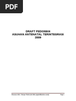 Download Draft Pedoman Asuhan Antenatal Terintegrasi 2009 by sutopo patriajati SN30312450 doc pdf