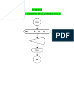 Diagrama Que Vaya Sumando Dede 2 en 2 Empezando de 20 Hasta Llegar Al 30