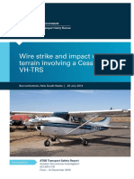 Insert Document Title: Wire Strike and Impact With Terrain Involving A Cessna 182L Vh-Trs