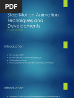 Stop Motion Animation Techniques and Developments PDF