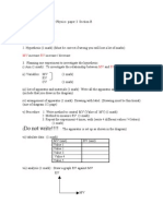 Answering Technique Paper 3 Physics SPM