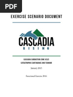 Cascadia Rising Exercise Scenario
