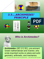 3 5 Archimedes Principle