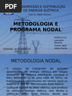 Metodologia e Programa Nodal