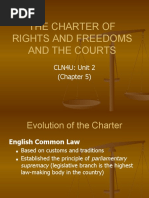 Chapter 5 The Charter and The Courts