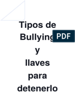 Tipos de Bullying 