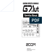 Manual Zoom G7.1ut