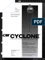 Despiece Polipasto Manual Cyclone