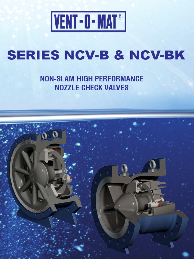 VentOMat Nozzle Check Valve PDF Valve Nozzle