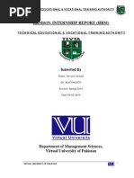Download Human Resource Management Internship Report Virtual University of Pakistan by Naveed Arshad SN30318522 doc pdf