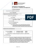 MGT314 Course Outline