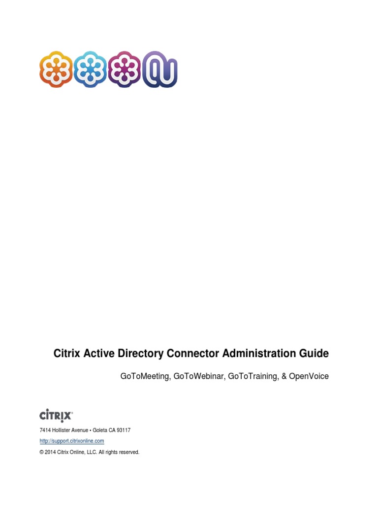 ADC Admin Guide PDF | PDF | Active Directory | Citrix Systems
