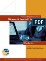 PowerPoint 2013, Uso Básico PDF