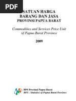Download Satuan Harga Barang Dan Jasa Prov Papua Barat 2009 by Badan Pusat Statistik Provinsi Papua Barat SN30320056 doc pdf