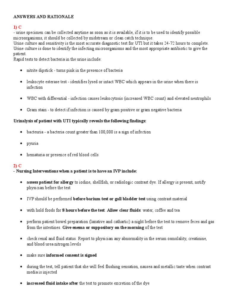 Dialysis Exam Hemodialysis Urinary Tract Infection
