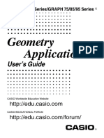 Geometry Application: User's Guide