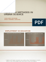 Research Methods in Urban Science: VIKAS GARG 120100036 SHRUTI AGRAWAL 120010032