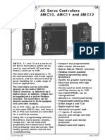 AC Servo Controllers AMC10, AMC11 and AMC12: ... When Motors Must Be Controlled