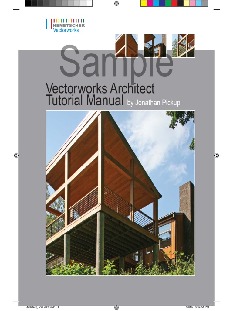 VECTORWORKS Sample-Architect-2009 PDF | PDF | 3 D Modeling | Surveying