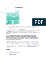 Convenio de Ramsar