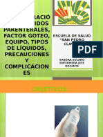 Administracic3b3n de Lc3adquidos Parenterales Factor Goteo Equipo