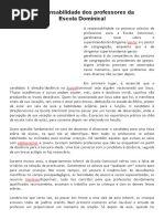 EBD Viva_ a Responsabilidade Dos Professores Da Escola Dominical