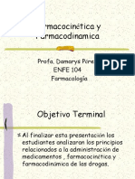 PROFA. DAMARYS PÉREZ / ENFE 104 / FARMACOLOGÍA:Farmacocinetica y Farmacodinamica 