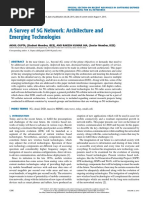 A Survey of 5G Network: Architecture and Emerging Technologies