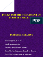Drugs For The Treatment of Diabetes Mellitus