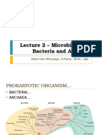 Lecture 2 - Bacteria and Archaea