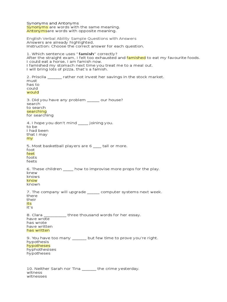 hypothesis synonyms or antonyms