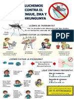 prevencion del Dengue escuela Liwen