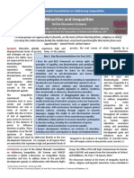 Final Discussion Summary - Minorities and Inequalities