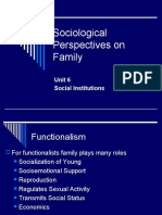 Sociological Perspectives On Family