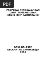 Download Proposal Pembangunan Masjid by swandriya SN30331833 doc pdf