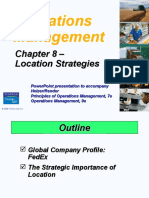 Operations Management Chapter 8