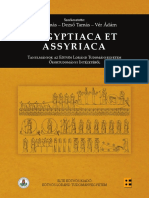 Aegyptiaca Et Assyriaca - READER PDF